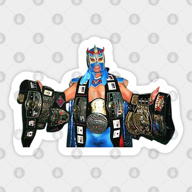 Ultimo Dragon J-Crown Sticker by MaxMarvelousProductions